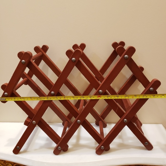 LEATHER WINE RACK - Picture 3 of 5